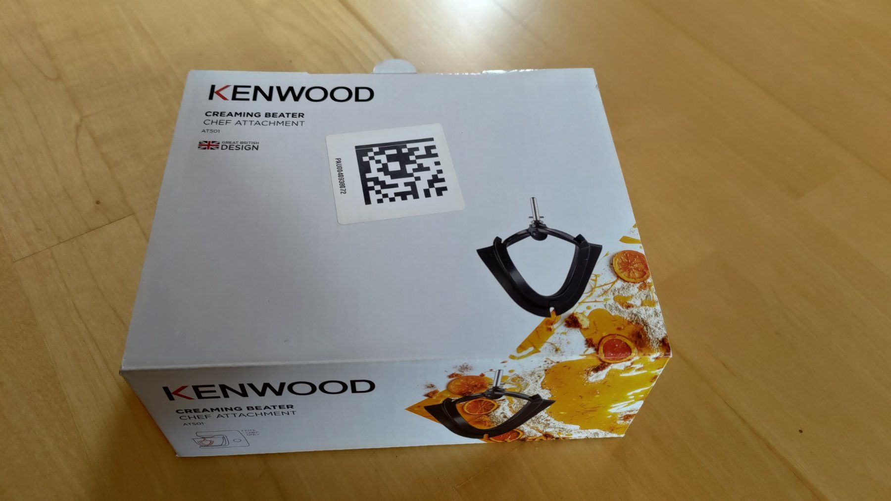 Kenwood AT501 Flexi Beater Chef Rührbesen für Mixer, Grau | Günstig