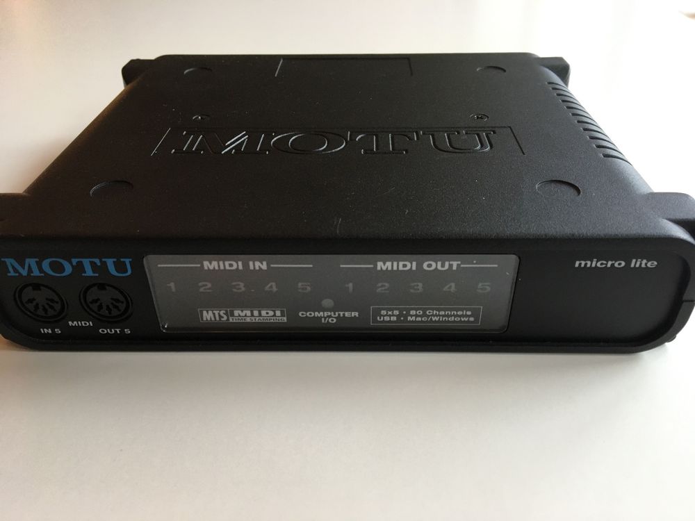 MotU micro lite Midi Interface Kaufen auf Ricardo
