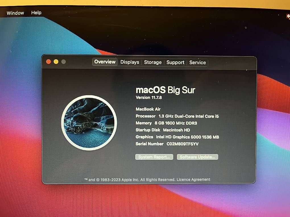 Apple Notebooks: MacBook Air 11' A1465 – Gebraucht aus Winterthur von pis_pg89 2