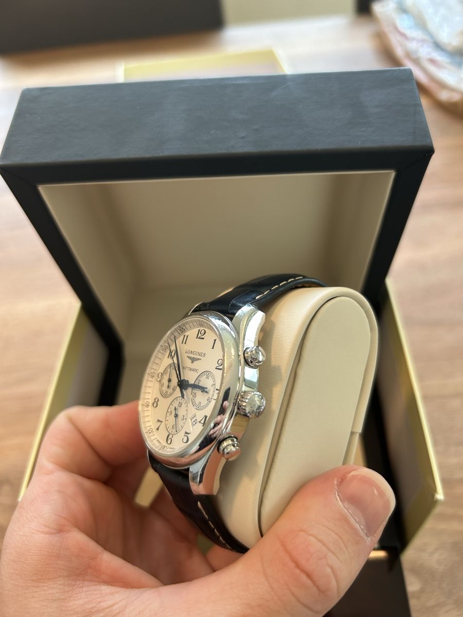 Longines Orologi: Longines Master Collection Chronograph (Full Set, 2020) – Usato da Rotkreuz venduto da noah_02 1