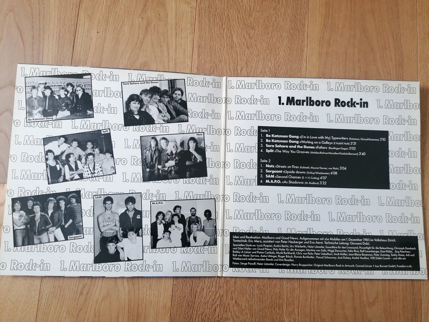 Dischi in vinile: 1. Malboro Rock-in Langspielplatte – Usato da Geroldswil venduto da Dirici 2