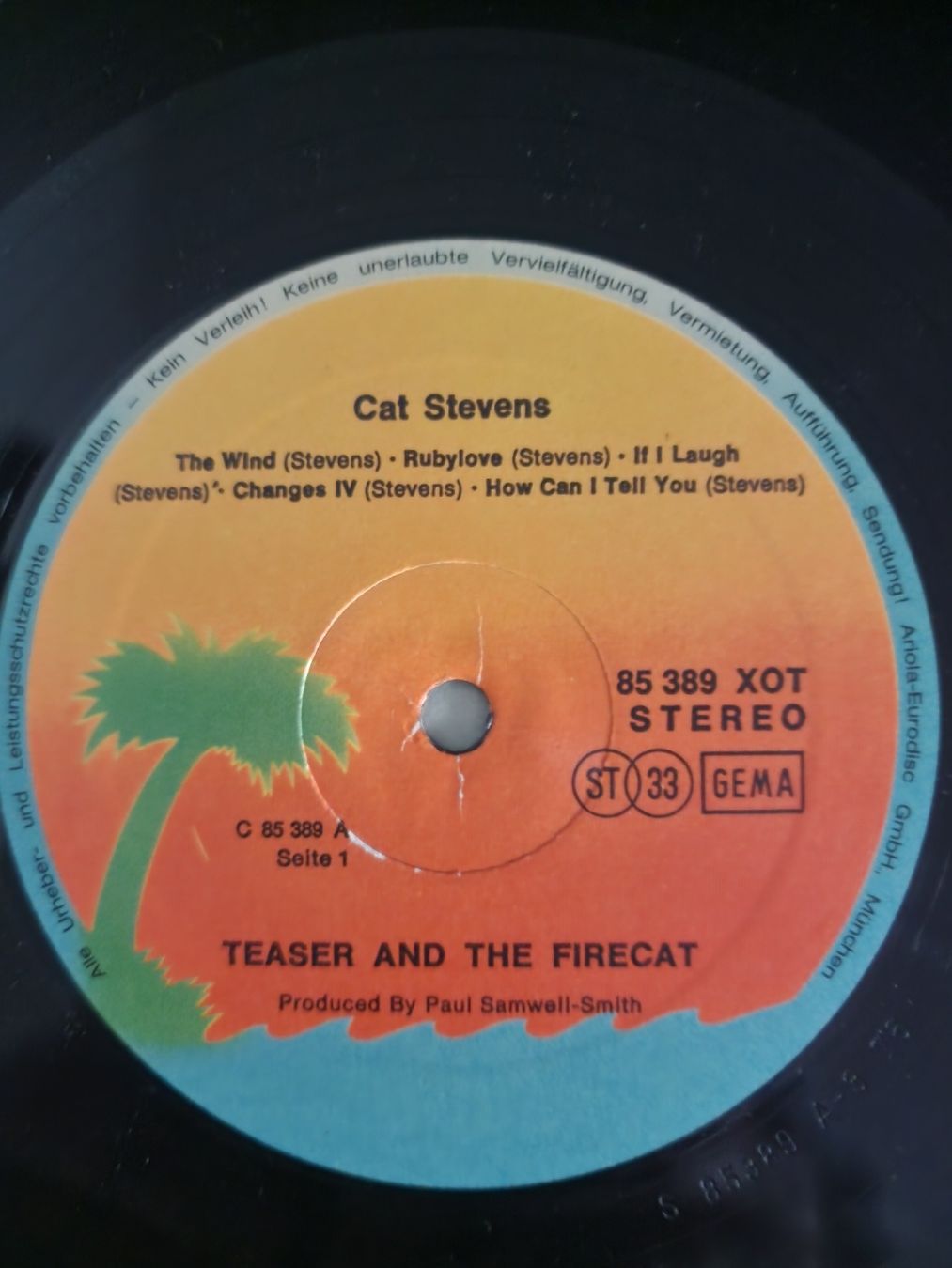 Dischi in vinile: Cat Stevens - Teaser and the Firecat – Usato da Pfaffnau venduto da gunport 4