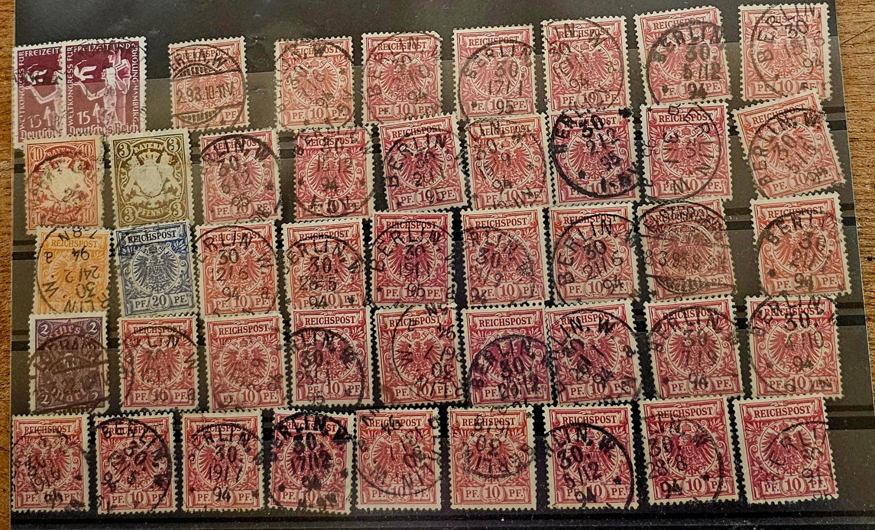 Tous les timbres: Dt. Reich - sehen ! – D'occasion à Les Valettes par Nuba1