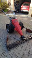 Motor Mäher Bucher Record 38 mit 3 Neu Geschliffene Mähm.