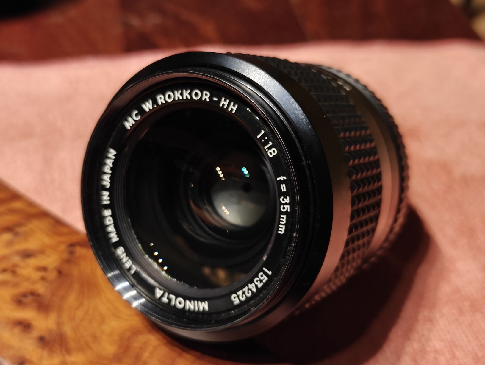 Minolta Obiettivi: Minolta MC 35mm f1.8 Objektiv – Usato da Malans GR venduto da mesmen