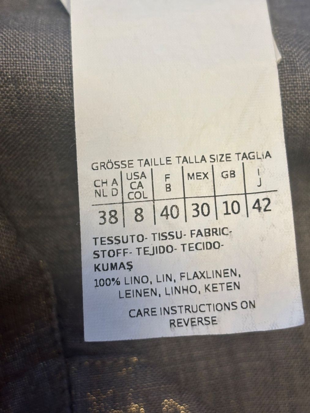 Max Mara Camicette: Intrend Max Mara Bluse 100% Leinen – Usato da St. Margrethen SG venduto da dijanaO 8