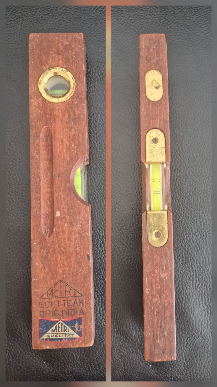 Mesurer: Alte Wasserwaage Teak – D'occasion à Rieden AG par Hema55 1