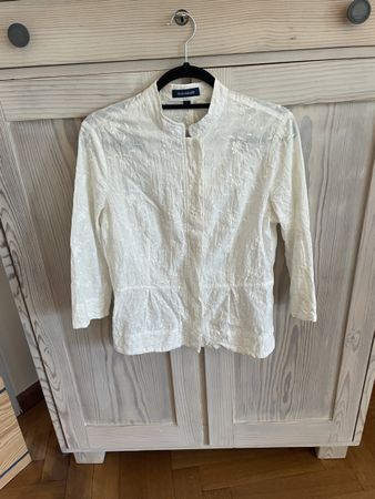 Damen Blazer Highmoor weiss Baumwolle Grösse 38