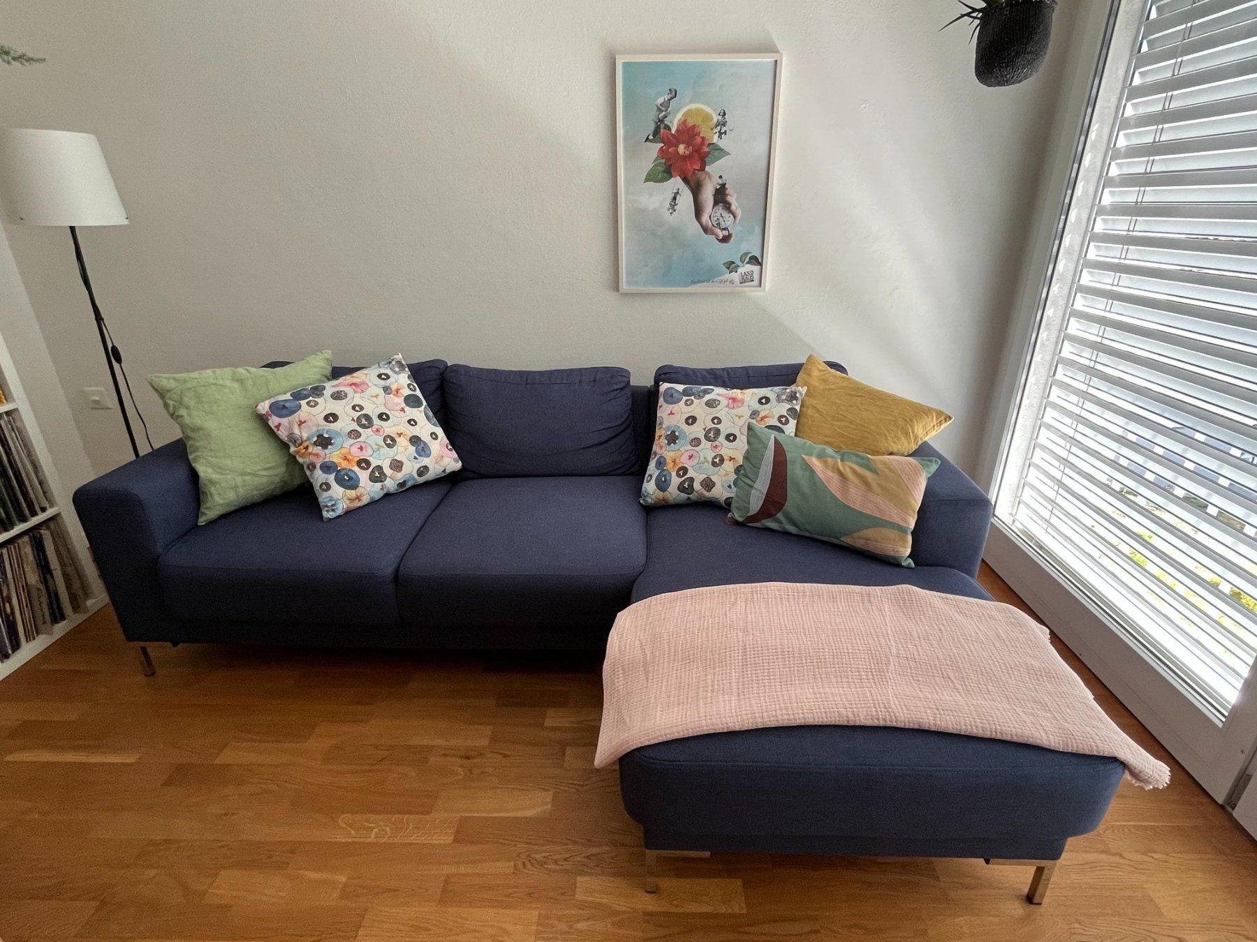 Divani: Ecksofa blau – Usato da Münchenbuchsee venduto da myroadrunner