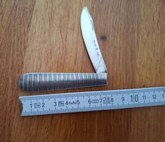 Antikes Klapp- Messer, silber