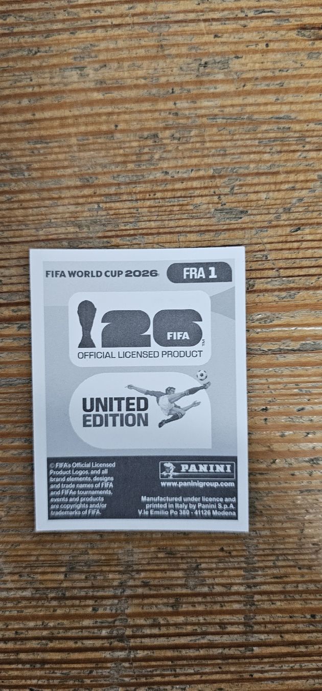 Panini Carte collezionabili: Fifa World Cup Panini FRA 1 – Nuovo e nell'imballaggio originale da Biel VS venduto da volcom8702 1
