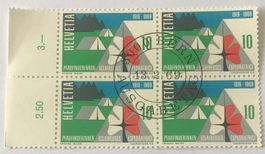 4 er Block Nr.461 mit Vollstempel  Bern