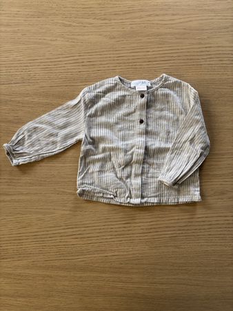 Zara striped cotton shirt 80 cm