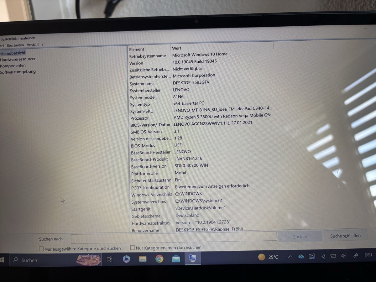 Lenovo Notebooks: Lenovo Laptop – Gebraucht aus Scheuren von RaphiFroehli 3