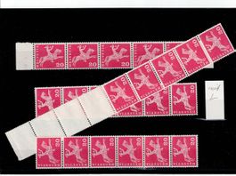 Schweiz, Automatenmarken 1960 **, Klebestelle, Rollenende