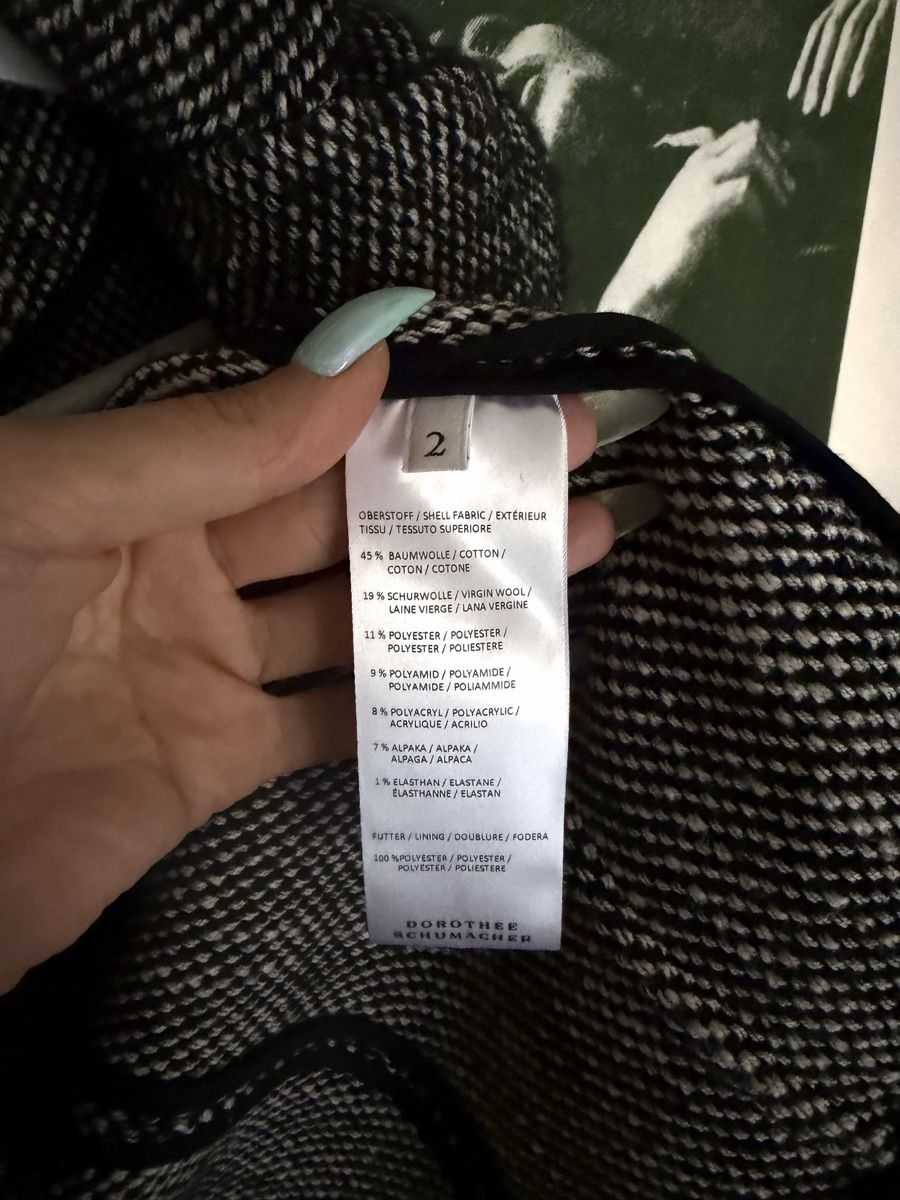 Dorothee Schumacher Vestes: Jacket S wool jacket classic jacket  – Neuf (Voir description) à Biel/Bienne par Retrolover 3