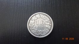1 Fr 1850 Helvetia assise
