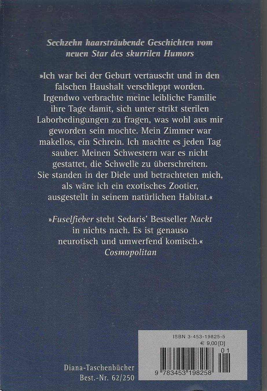 Bücher: David Sedaris - Fuselfieber – Gebraucht aus Flims - Dorf von Stagediver 1