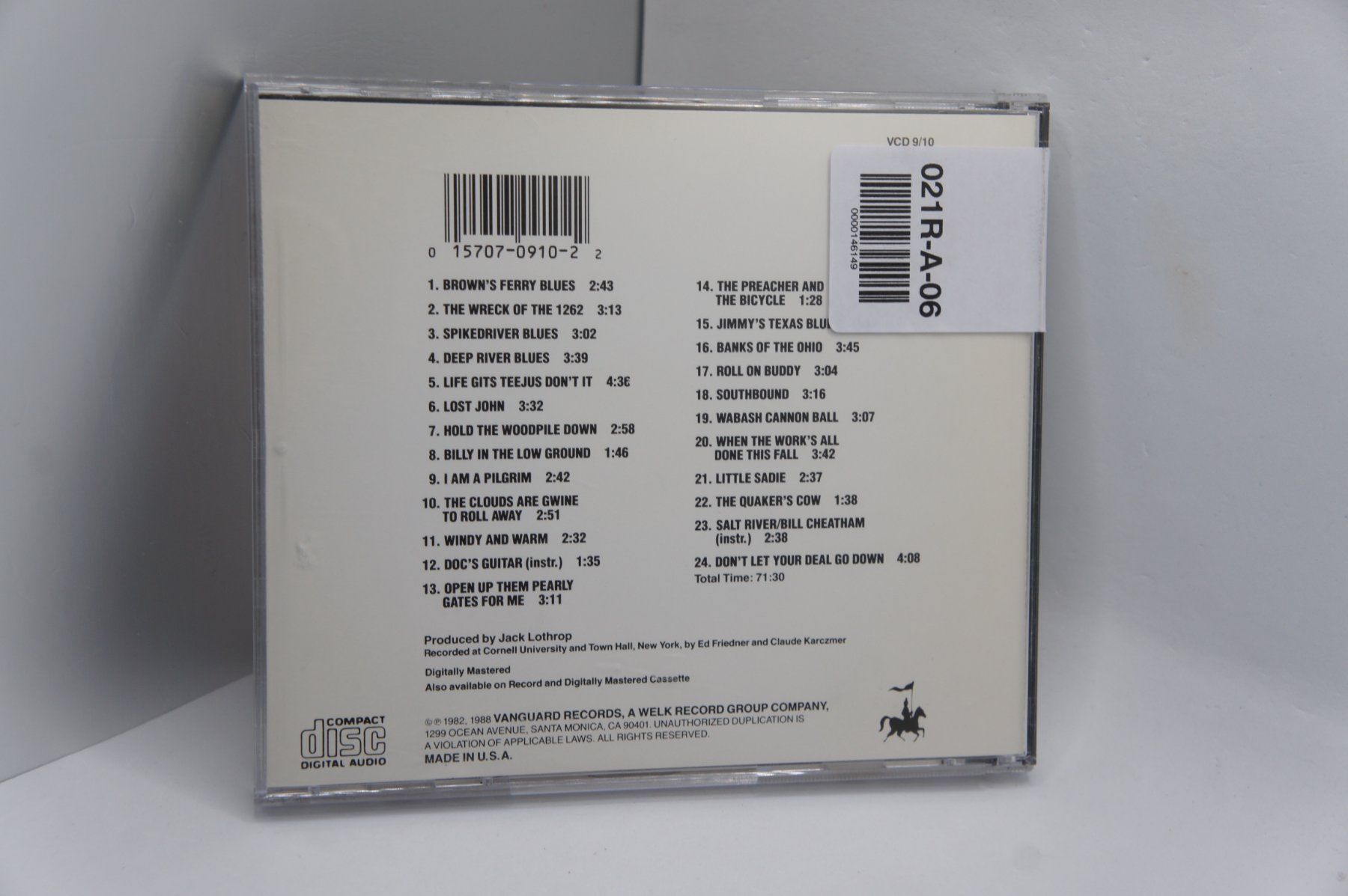 CD: CD Doc Watson Featuring Merle Watson - Doc Watson On Stage – Usato da Ernetschwil venduto da luisvonerni 1