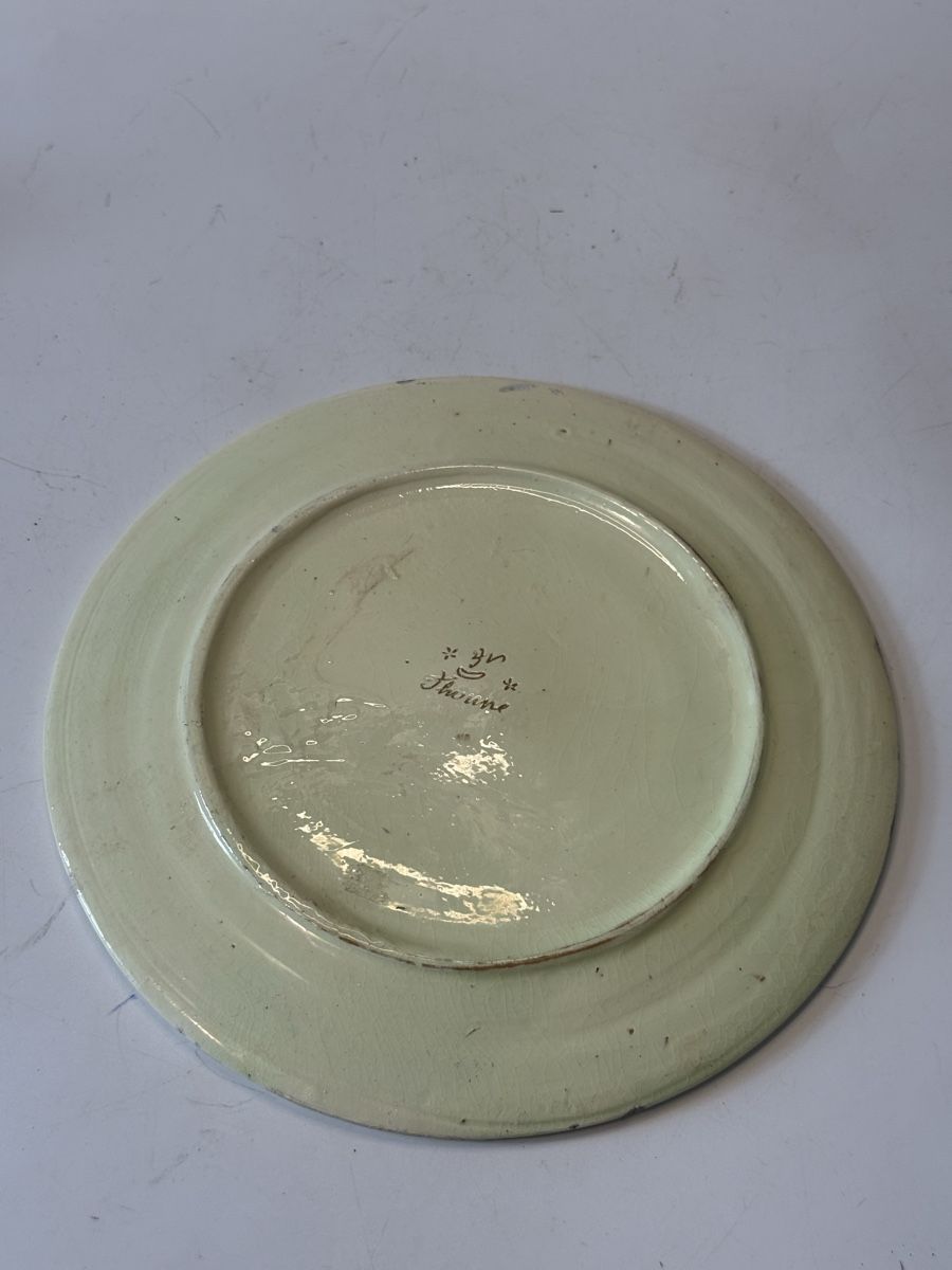 Piatti: Keramik Spruchteller Thoune Wanzenried 23 cm N02 – Usato da Grenchen venduto da swiss.antiques 6