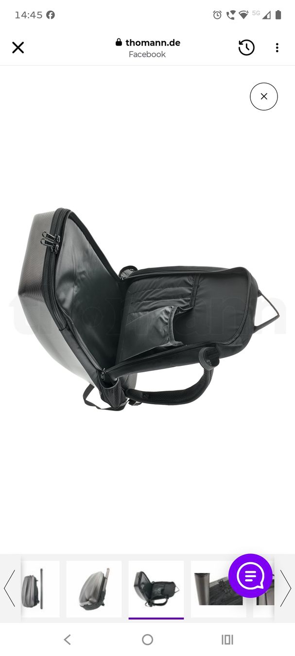 Thomann Taschen: Étui pour violon Thomann Carbon L étui souple – Neu (gemäss Beschreibung) aus Servion von jpr_k2bj 3