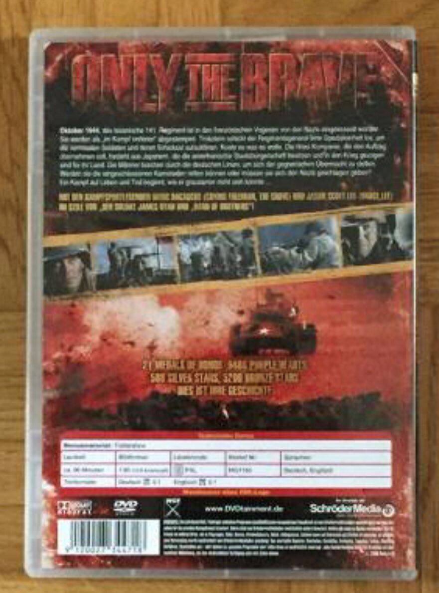 Tutti i DVDs: Only the Brave – Usato da Ettingen venduto da Ralakeet 1