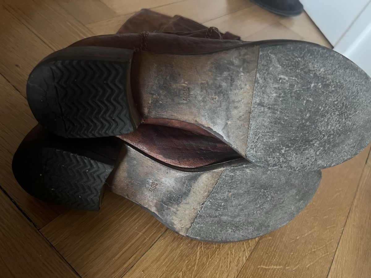 Damenschuhe: Vintage Leather Boots, EU 38.5 – Gebraucht aus Zürich von daria_m 2