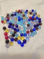 50x Glas Perlen mix neu 5mm