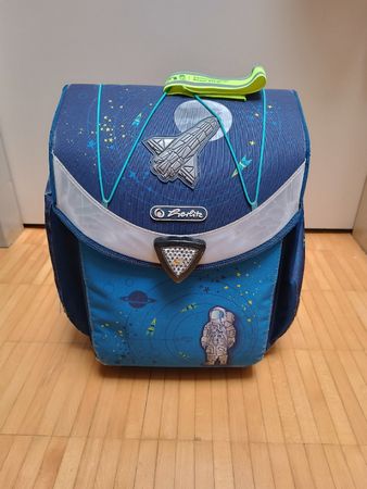 Ergonomischer Schulrucksack, Farbe: blau