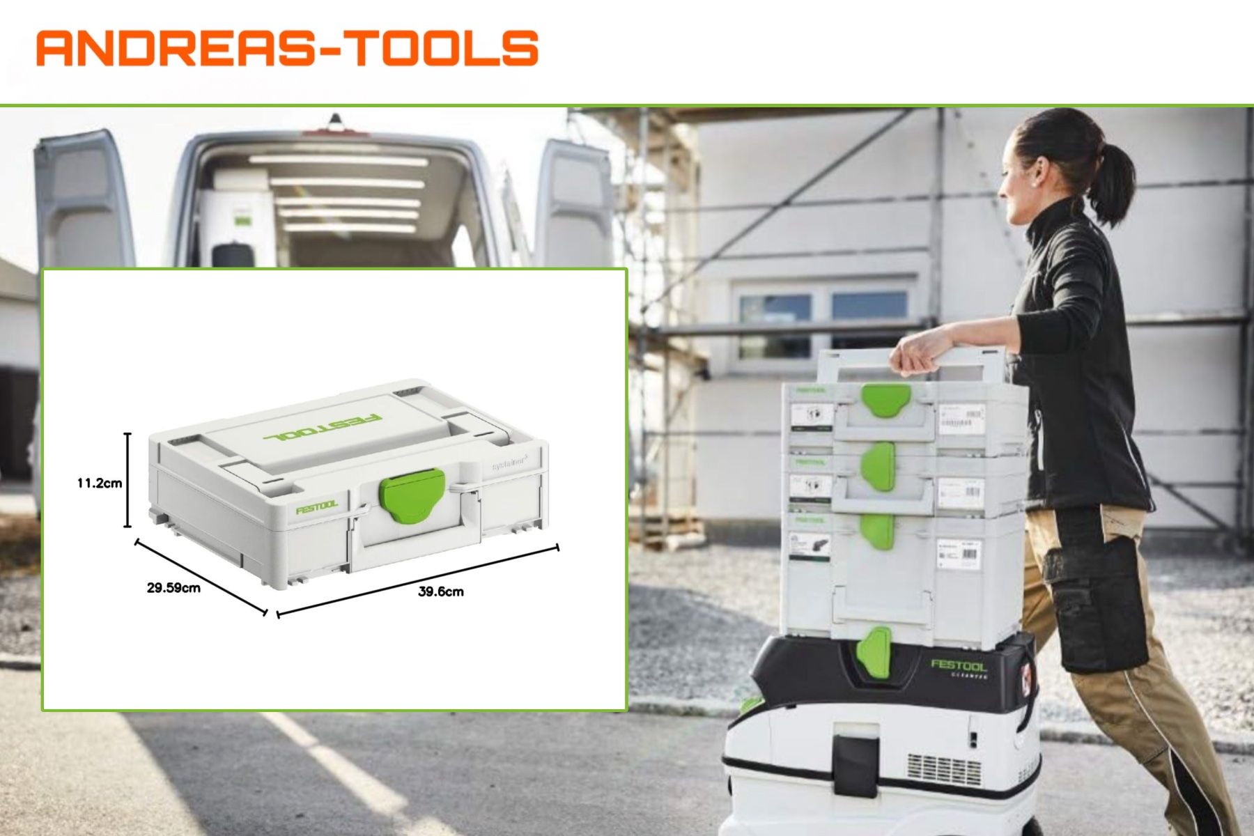 Festool Alle Werkzeuge: FESTOOL die neue Generation Systainer³ SYS3 M 112 – Neu und originalverpackt aus Nebikon von Andreas-Tools 1