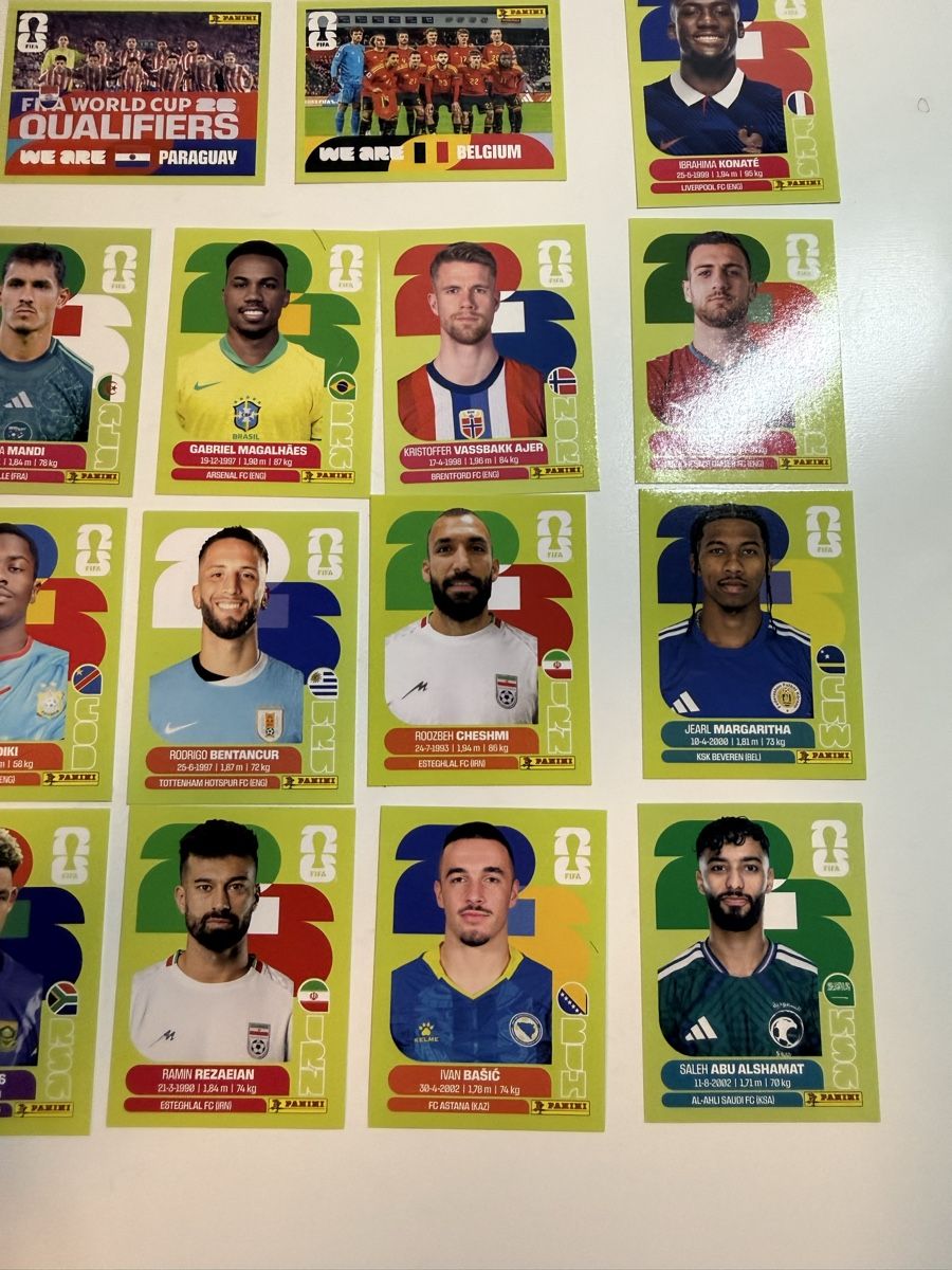 Panini Carte collezionabili: Panini FIFA World Cup 2026 Sticker Set – Nuovo (secondo la descrizione) da Appenzell-Steinegg venduto da son_s5dh 5