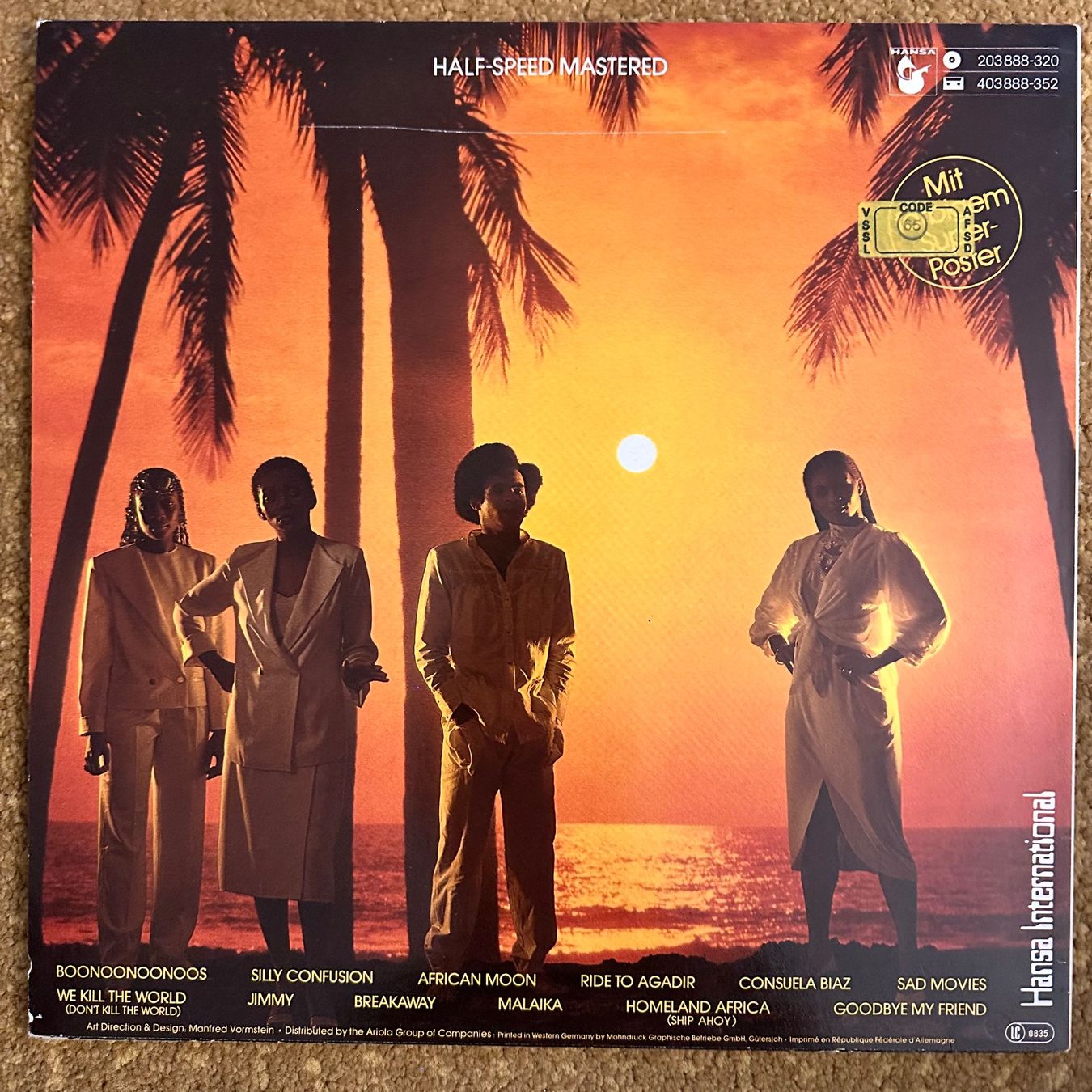 Dischi in vinile: LP - Boney M. - Boonoonoonoos – Usato da Breganzona venduto da Onairda75 1