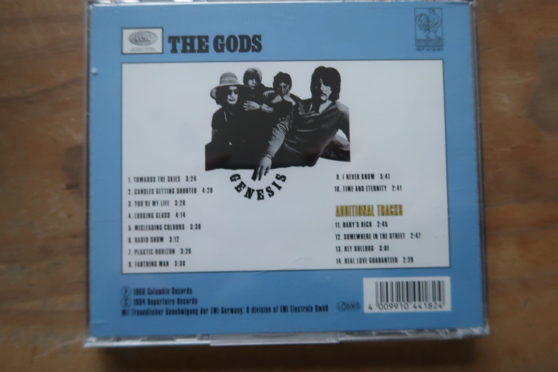 CD: THE GODS - GENESIS - BONUS TRACKS - CD – Usato da Basel venduto da Patiscat 1