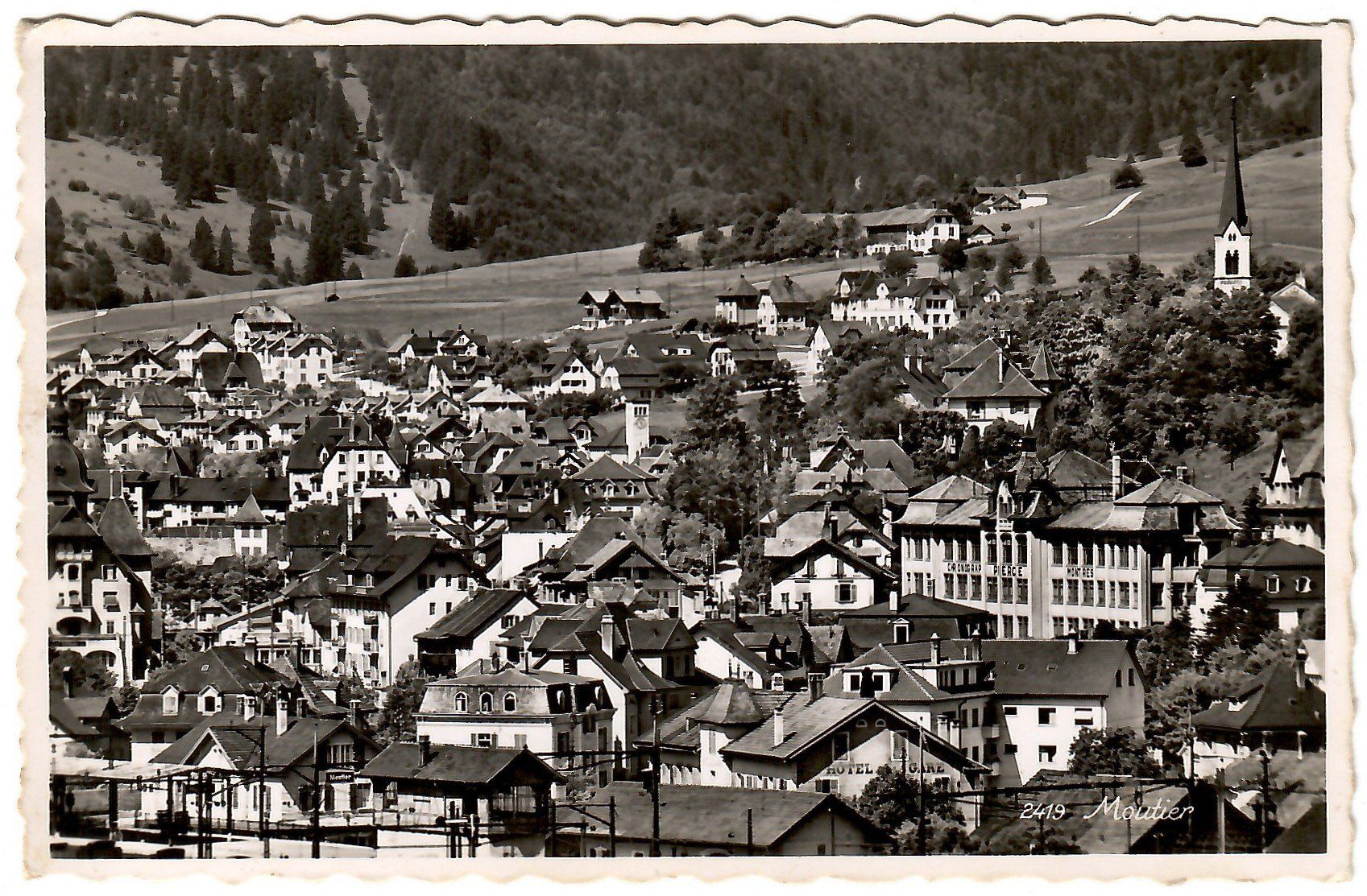 Cartes postales: Ansichtskarte   Moutier – D'occasion à Kerns par etma3