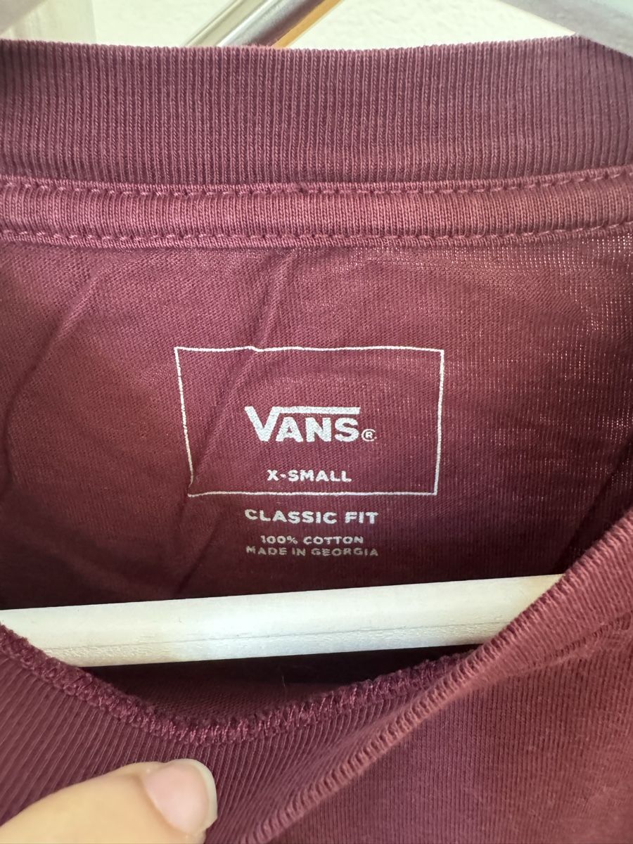 Vans T-shirt: t-shirt Vans bordeaux – Nuovo (secondo la descrizione) da Lonay venduto da nei_79jc 1