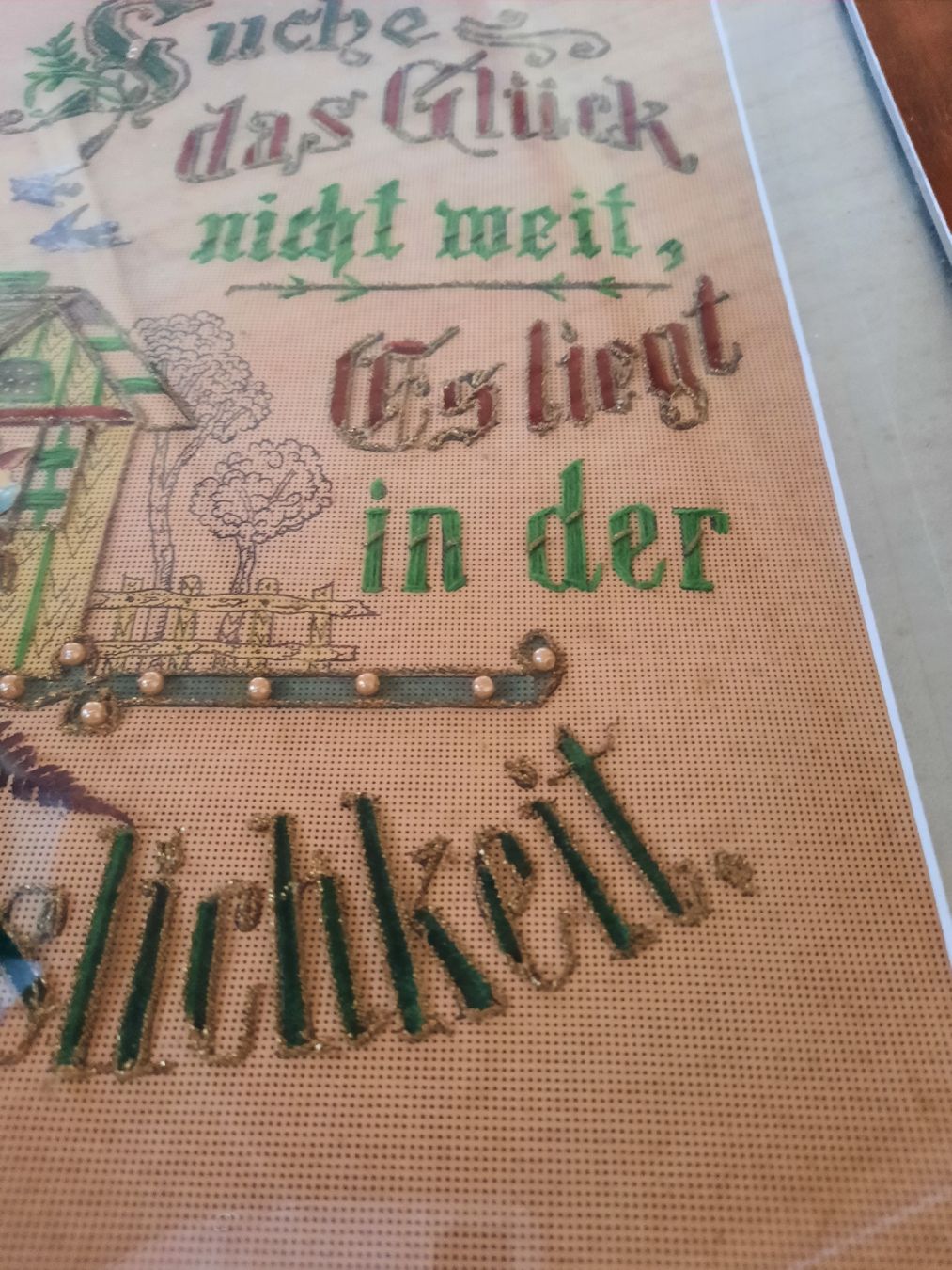 Foto & Immagini: antikes Stickerei-Bild – Usato da Busswil BE venduto da balu37 4