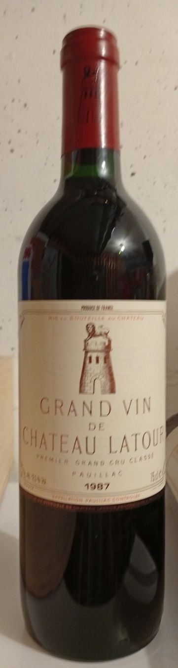 Wein: Château Latour 1987 – Gebraucht aus Villars-sur-Glâne von dadj01