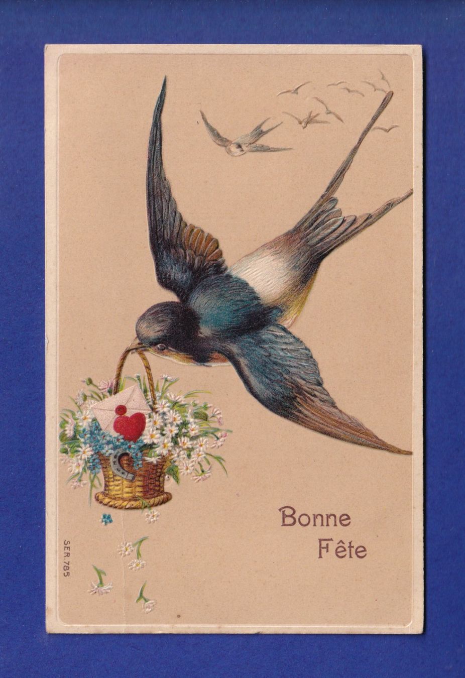 Ansichtskarten: OISEAU - Hirondelle – Gebraucht aus Pully von nicecards-shop