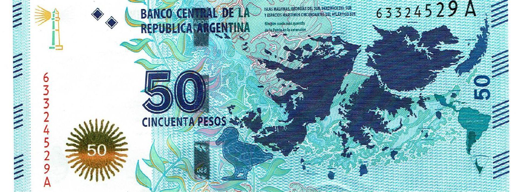 Banconote: Argentinien 50 Pesos, 2015, P-362, COMM., UNZ – Nuovo (secondo la descrizione) da Steffisburg venduto da ber_8htf 1