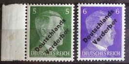 MEISSEN 1945: Deutschlands Verderber**, 6Pf bl-viol. geprüft