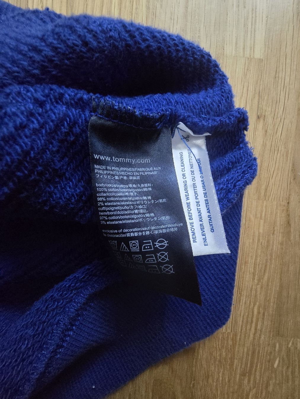 Tommy Hilfiger Maglioni & Felpe: Tommy Hilfiger, pull zippé, bleu, taille M, parfait! – Usato da Mont-sur-Lausanne venduto da Didinho 3