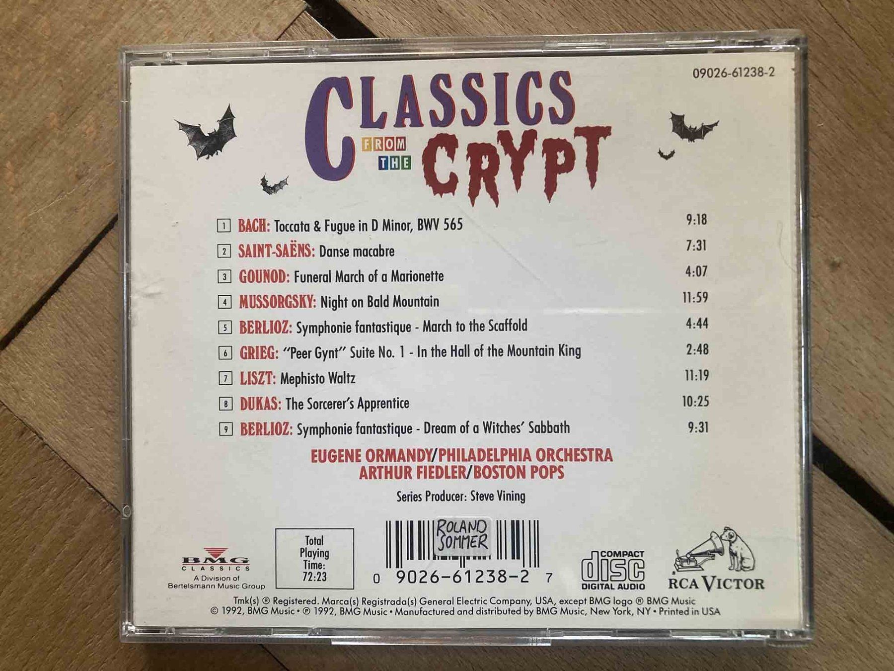 CDs: Classics from The Crypt - Horrorfilm Soundtrack – Gebraucht aus Luzern von Needful_Things 1