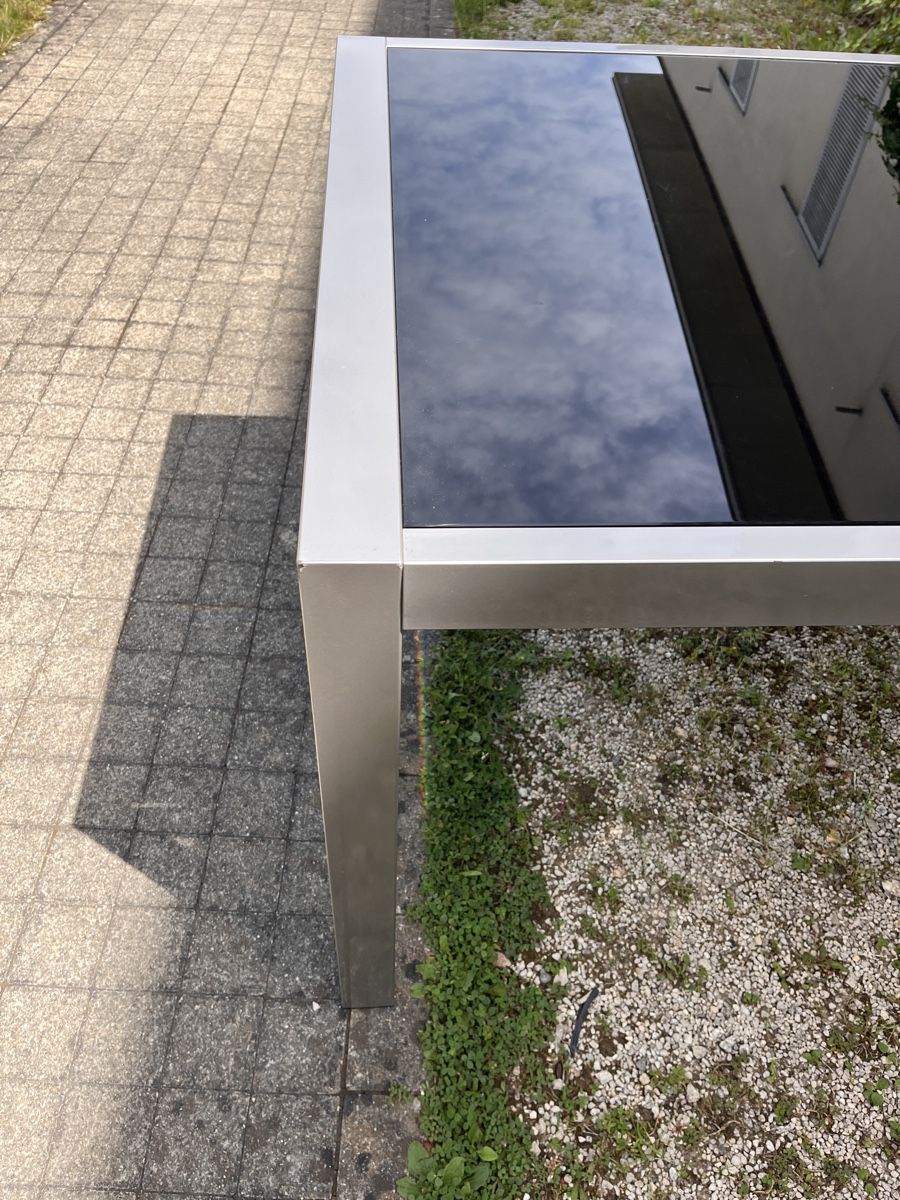 Tavoli: Esstisch 200x90x75 mit Glasplatte, modern – Usato da Kienberg venduto da sand70 3