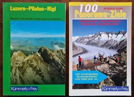 Wanderbücher "Luzern-Pilatus-Rigi" und "100 Panorama-Ziele"