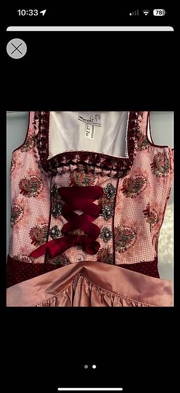 Krüger Vestiti: Marijo dirndl gr.34 – Usato da ebikon venduto da Caru15
