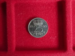 25 Cent Niederlande 1980 - M351