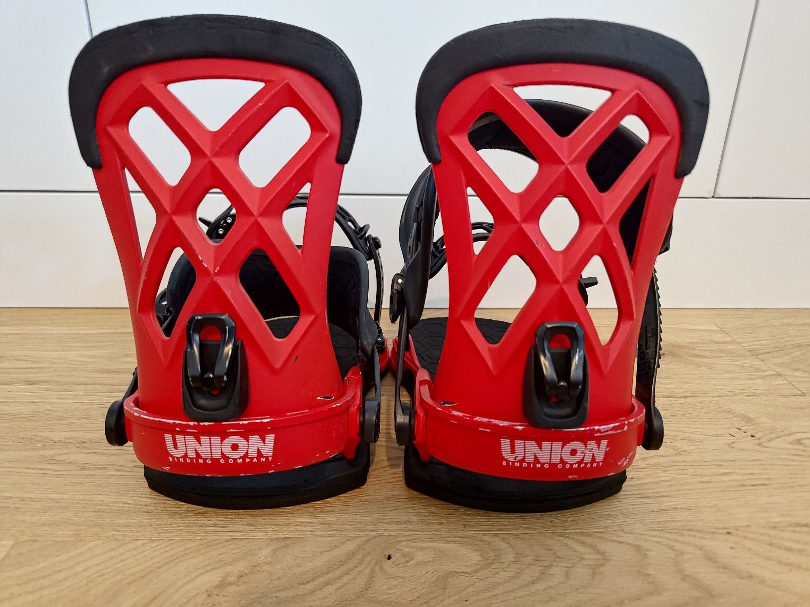 Union Bindungen: Snowboardbindung Union Contact Pro rot gebraucht – Gebraucht aus Bern von Langhaardackel 1
