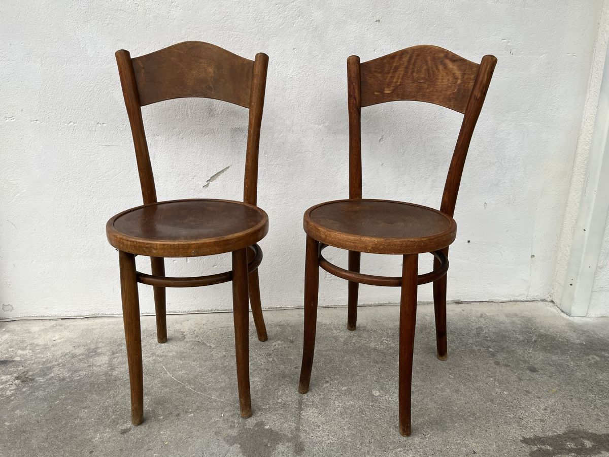 Horgen Glarus Stühle: 2er Set Horgen Glarus Beizenstühle Bistrot Stühle  – Gebraucht aus Bern von fotolog111