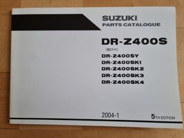 Suzuki DR-Z400S Ersatzteilkatalog 2004-1
