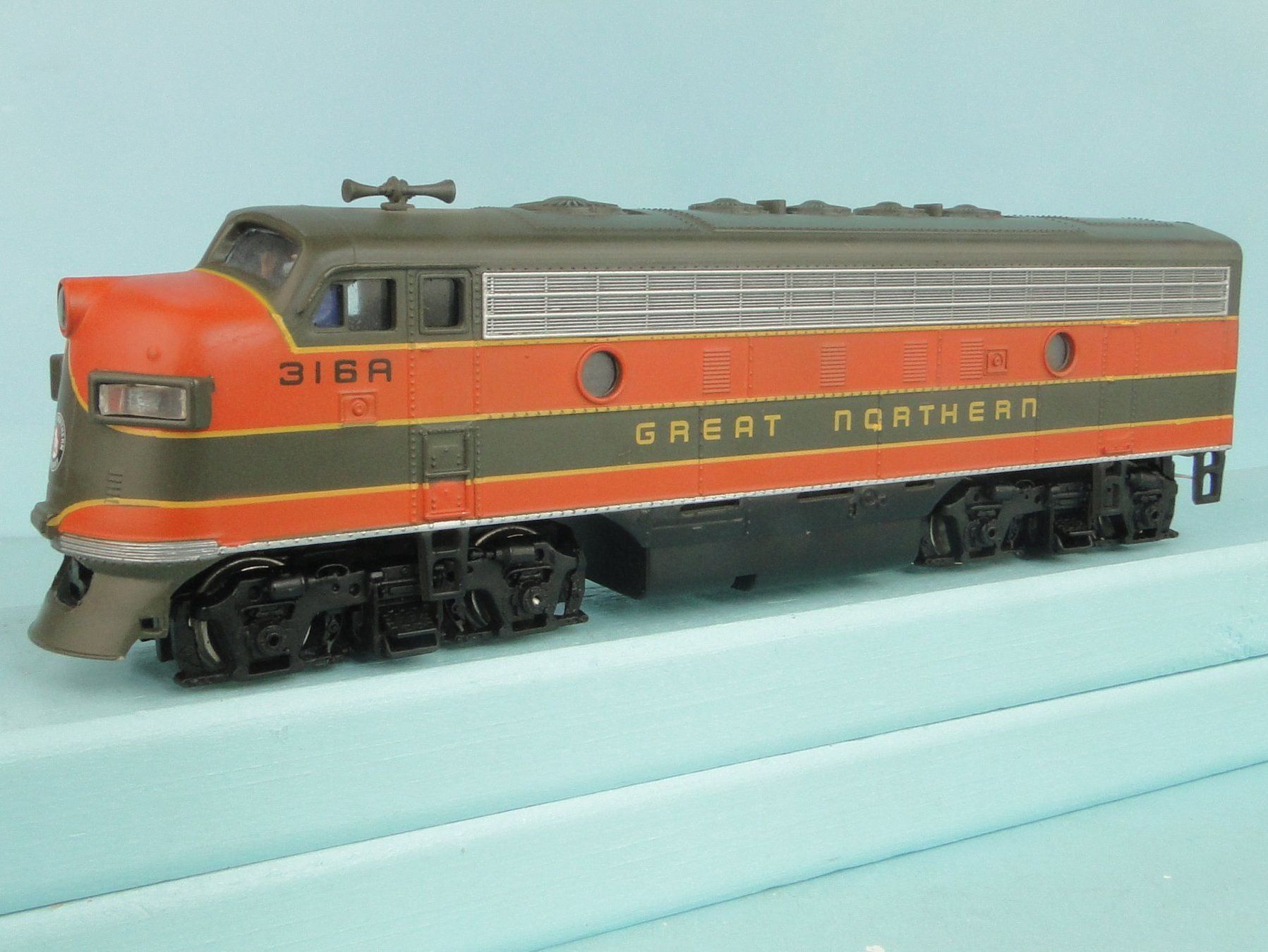 Modellini di ferrovie: Bachmann F4A Great Northern – Usato da Bülach venduto da cann11 2